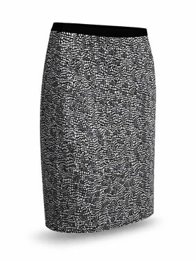 Calvin Klein skirt. Black and white. L